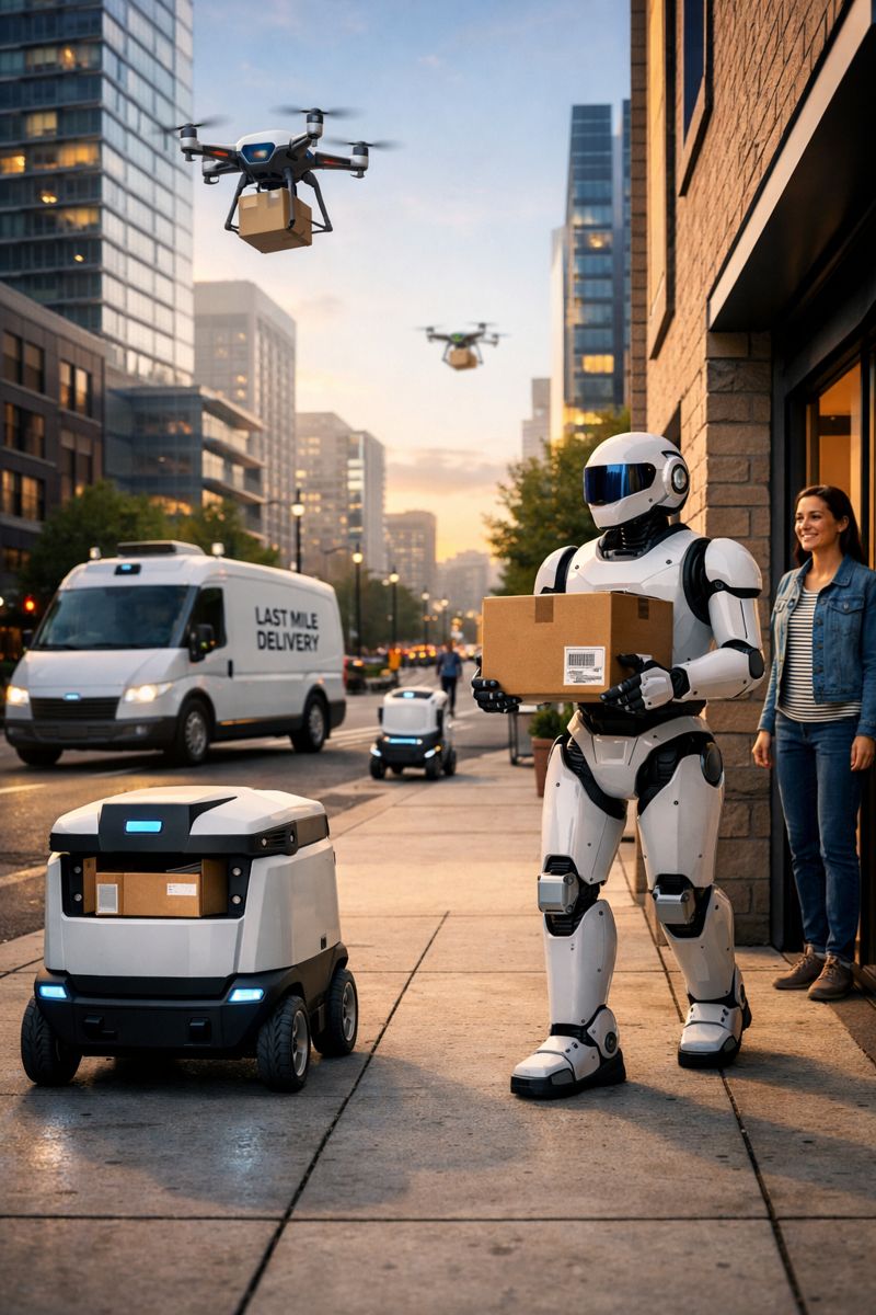 The Future of Last-Mile Delivery with Automation and Robotics